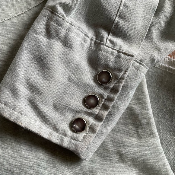 Wrangler permanent press shirt with embroidery - Picture 3 of 16